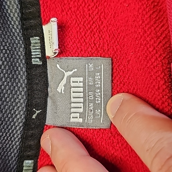 PUMA large red athletic hoodie - Picture 5 of 7